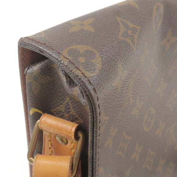 LOUIS VUITTON Monogram Cartouchiere 26 Crossbody Bag M51252 - Picture 14 of 16